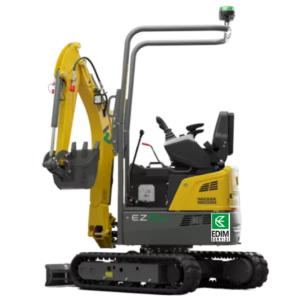 Miniescavatore elettrico Wacker Neuson EZ10e a noleggio presso Edim Servizi S.R.L.